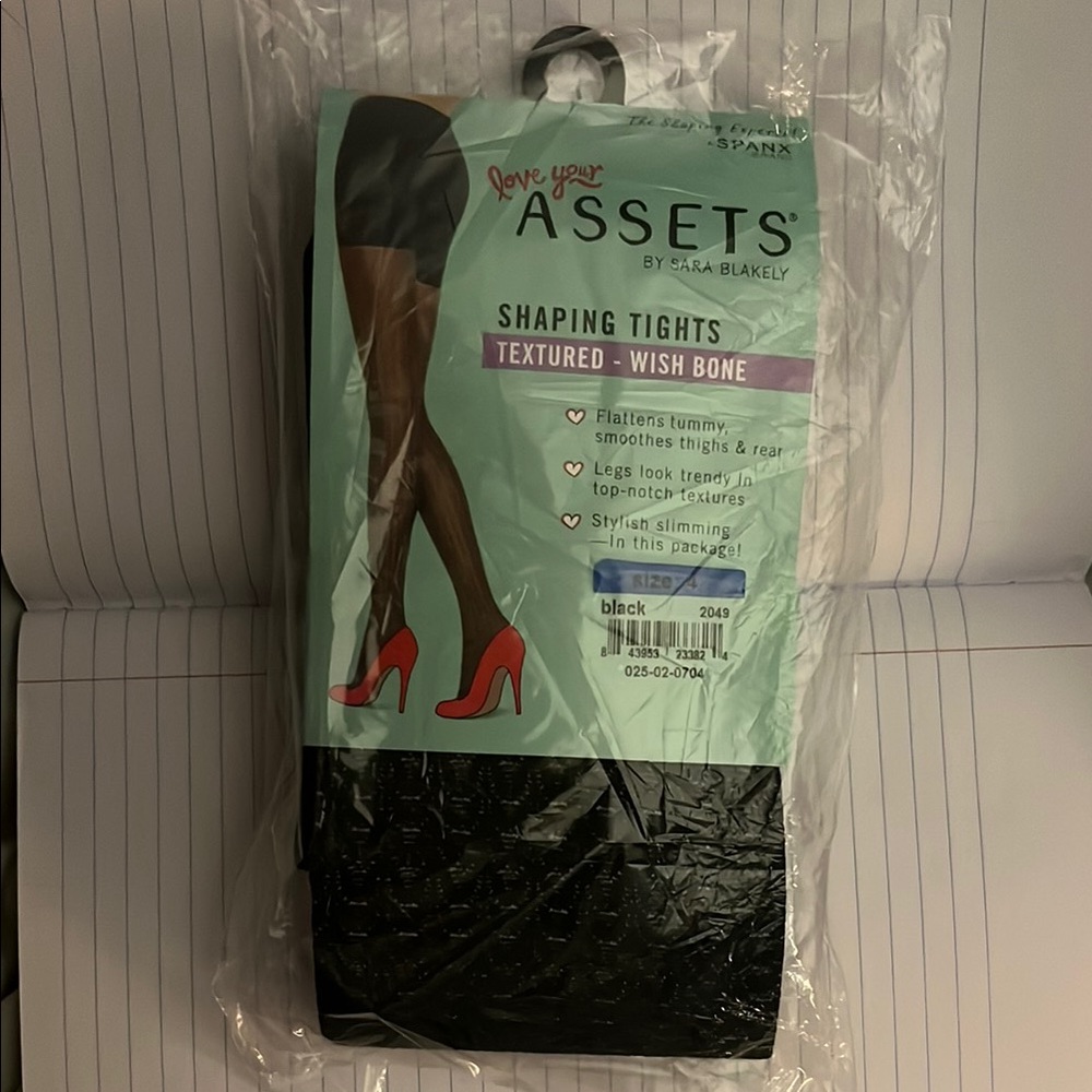 Black Shaping Tights by ASSETS